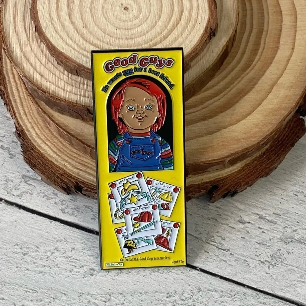 Good Guys Doll Enamel Pin/ Brooch Lapel